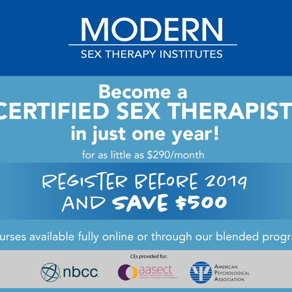 Sex Therapy Certification Modern Sex Therapy Institutes