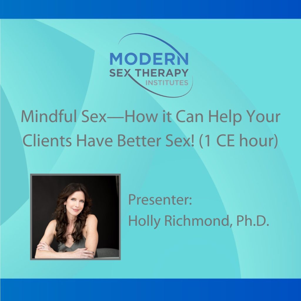 Free Webinars Modern Sex Therapy Institutes