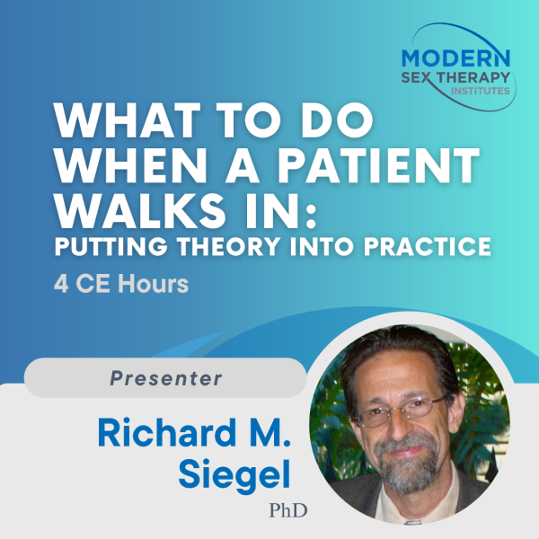 Putting Theory Into Practice (4 CE Hours) Presenter: Richard Siegel, Ph.D.