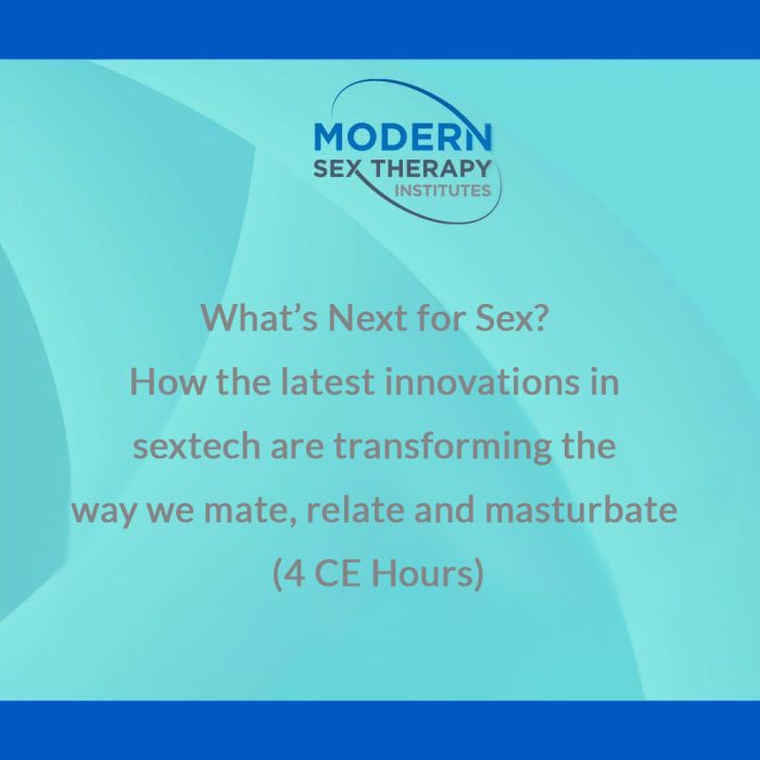 Whats Next For Sex How The Latest Innovations In Sextech Are