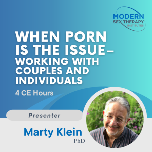 When porn is the issue--working with couples and individuals (2021)