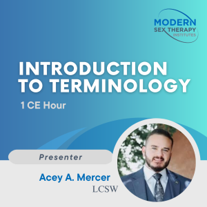 Introduction to Terminology ( 1 CE Hour )