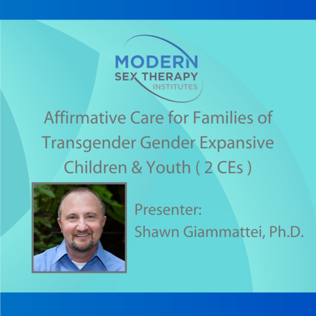 Affirmative Care for Families of Transgender Gender Expansive Children ...
