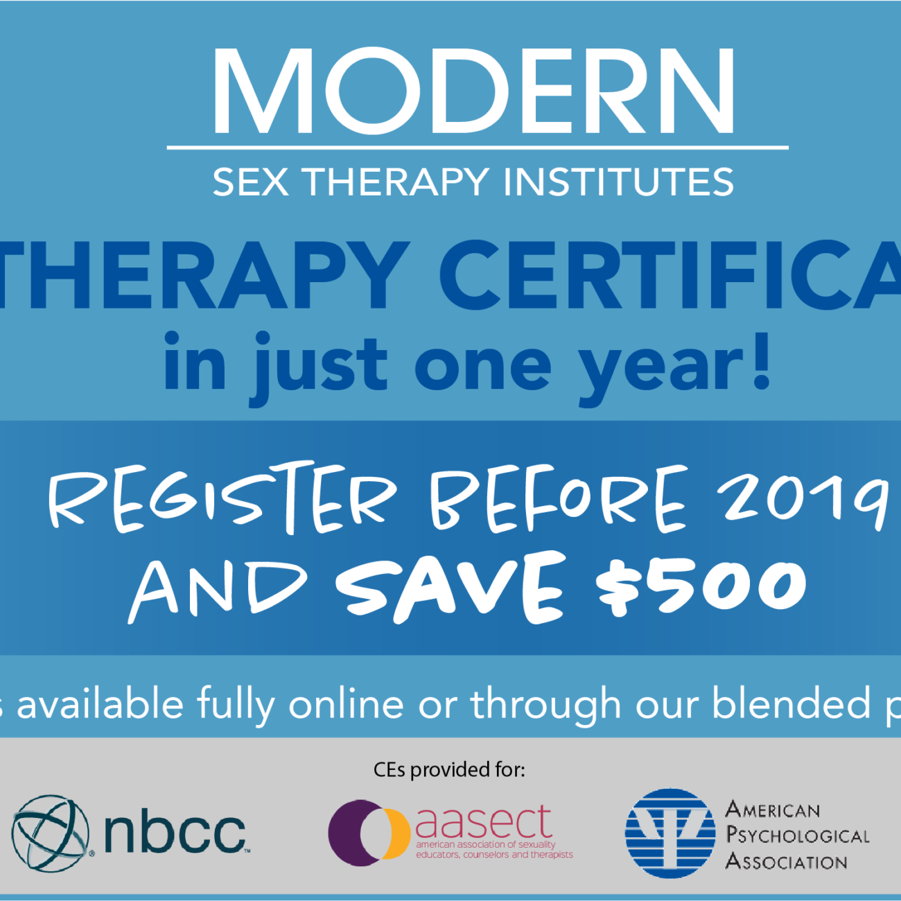 Sex Therapy Certification Modern Sex Therapy Institutes