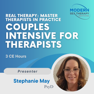 Real Therapy: Master Therapists in Practice Couples Intensive for Therapists (3 CE hours)